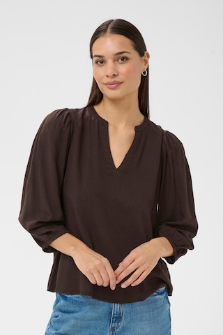 Kaffe - Blusa 'KAMilia' en negro: frente