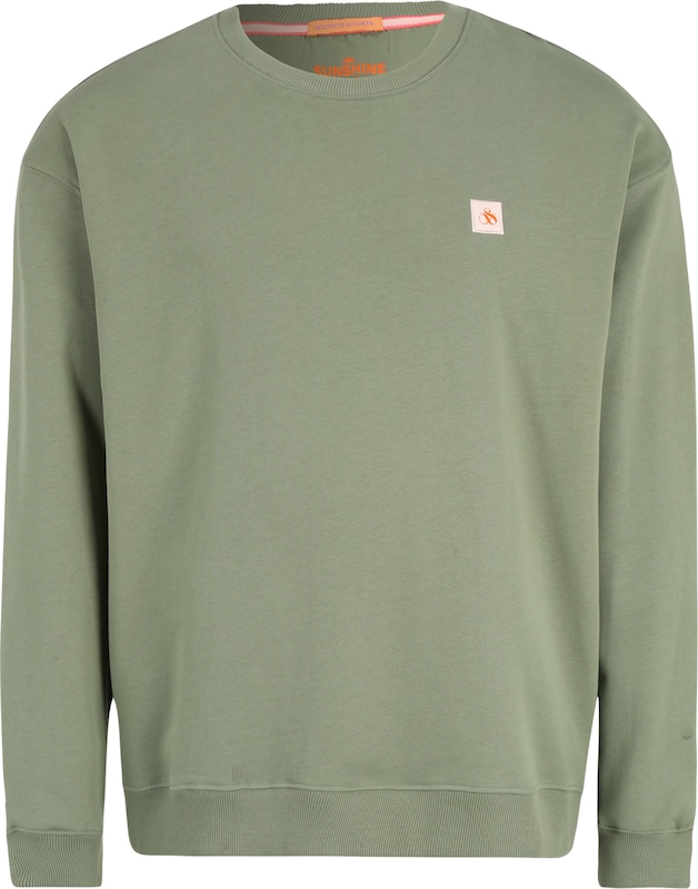 SCOTCH & SODA Sweatshirt in Grün SCOTCH & SODA Sweatshirt in Grün
