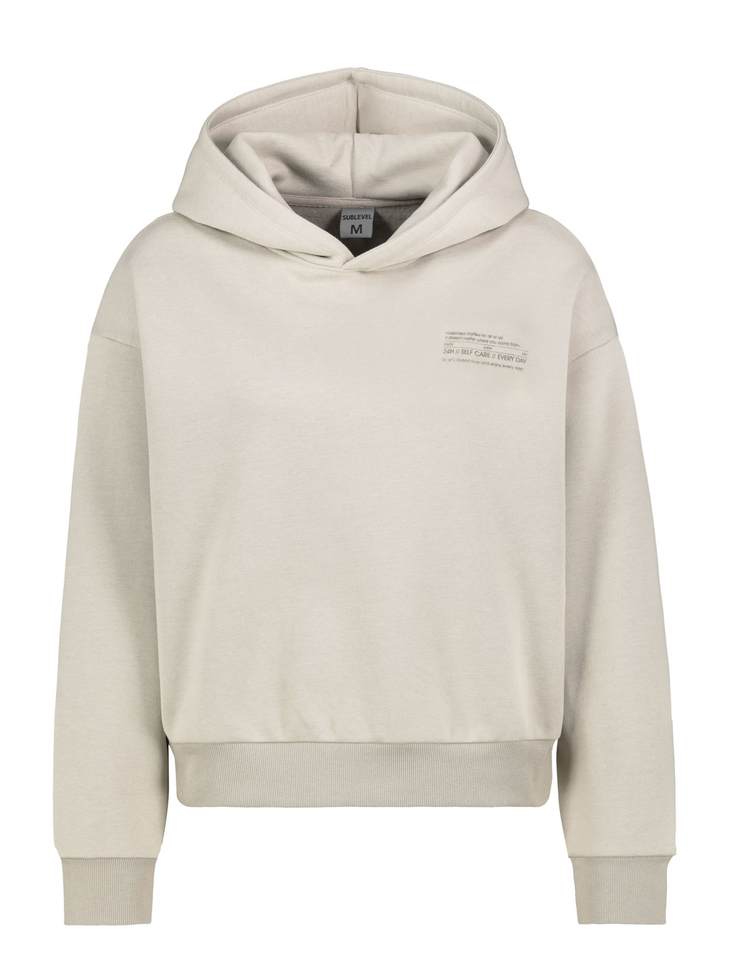 Sublevel Sweatshirt in beige, Produktansicht