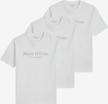 Marc O'Polo Shirt 'Kjer' in White: front