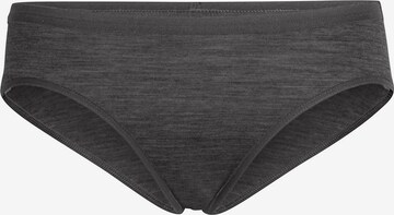 ICEBREAKER - Cueca desportiva 'Siren' em cinzento: frente