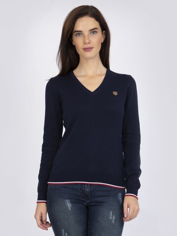Sir Raymond Tailor Sweater 'Pergusars' in Blue: front