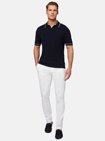 Coupe slim Pantalon Boggi Milano en blanc