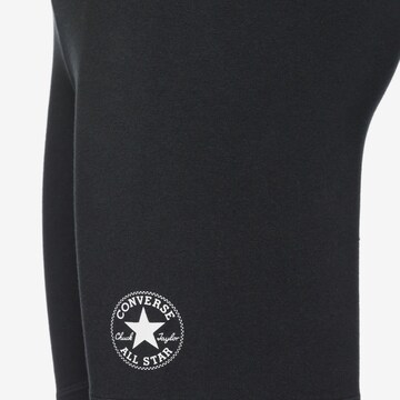 CONVERSE Skinny Shorts 'Retro Chuck Taylor' in Schwarz