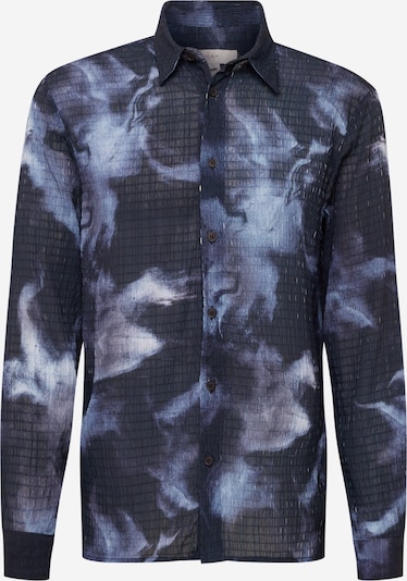 River Island Camisa em navy / branco, Vista do produto