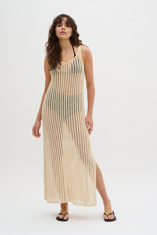 My Essential Wardrobe Beach Dress 'Diva' in Beige: front