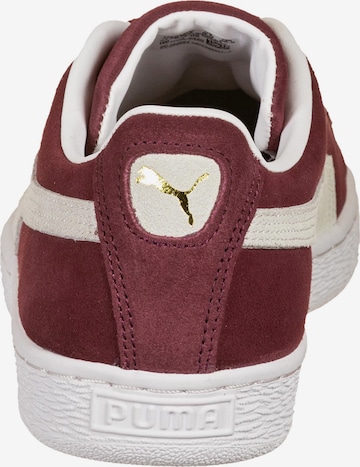 Baskets basses 'Classic XXI' PUMA en rouge