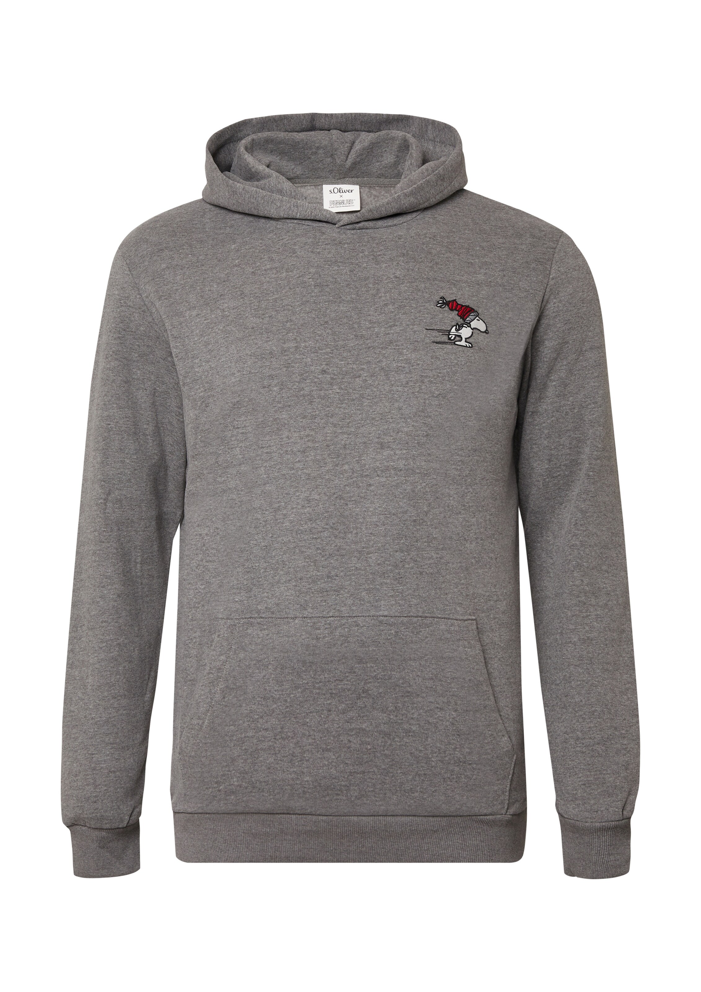 Sweat-shirt s.Oliver en gris : devant