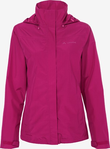 VAUDE Athletic Jacket 'Silda 2L' in Pink: front