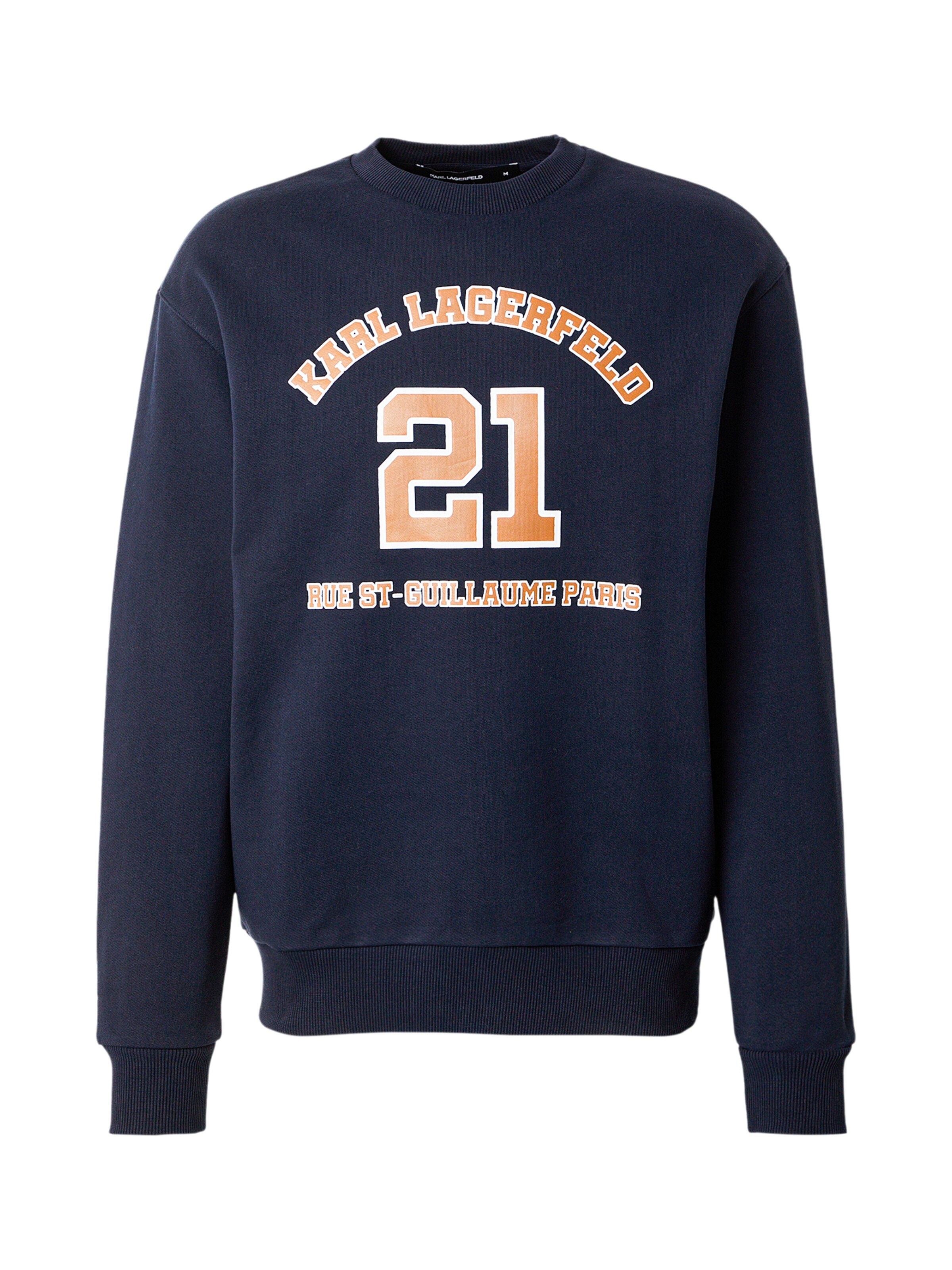 Karl Lagerfeld Tréning póló - kék: elől