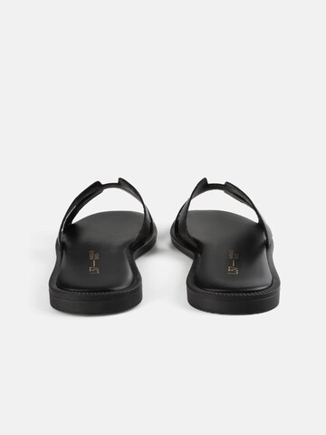 Mocassin 'MELT TO THE OCEAN' L37 HANDMADE SHOES en noir