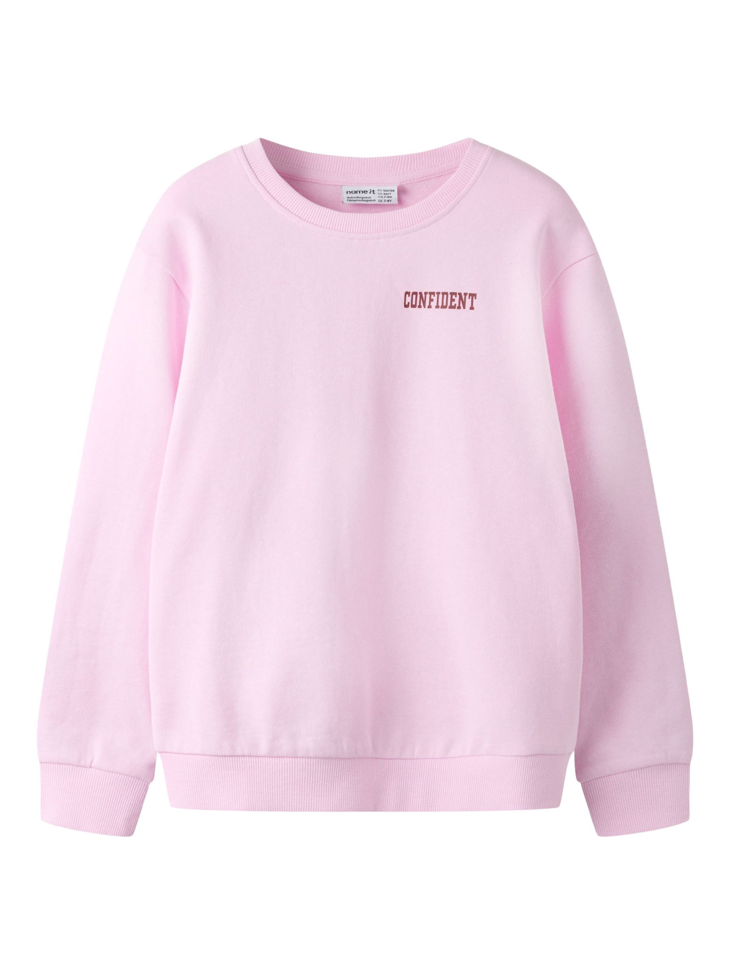 NAME IT - Sudadera en rosa: frente