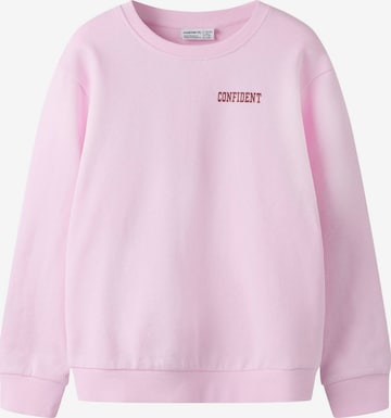NAME IT - Sudadera en rosa: frente