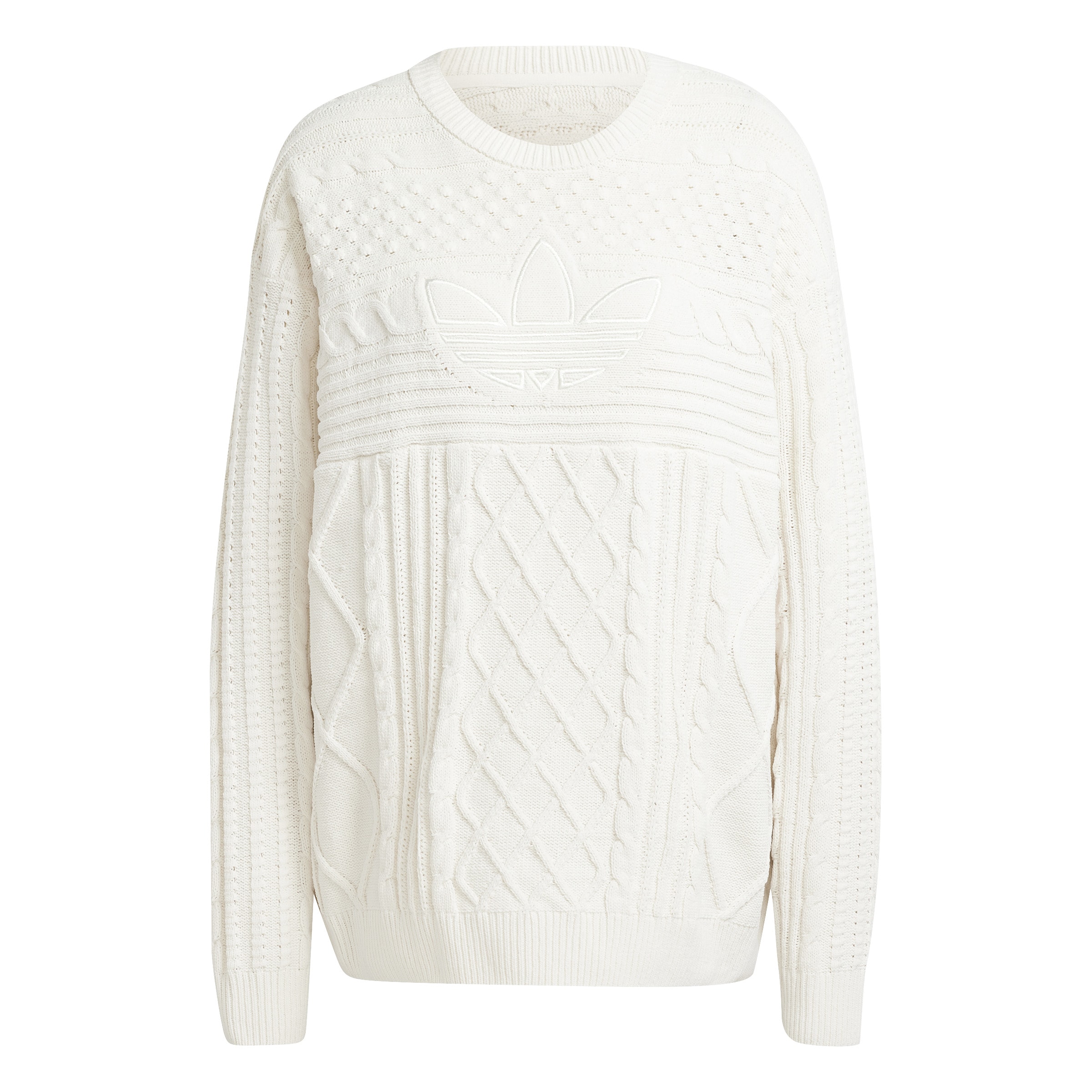 ADIDAS ORIGINALS Trui in Wit ABOUT YOU