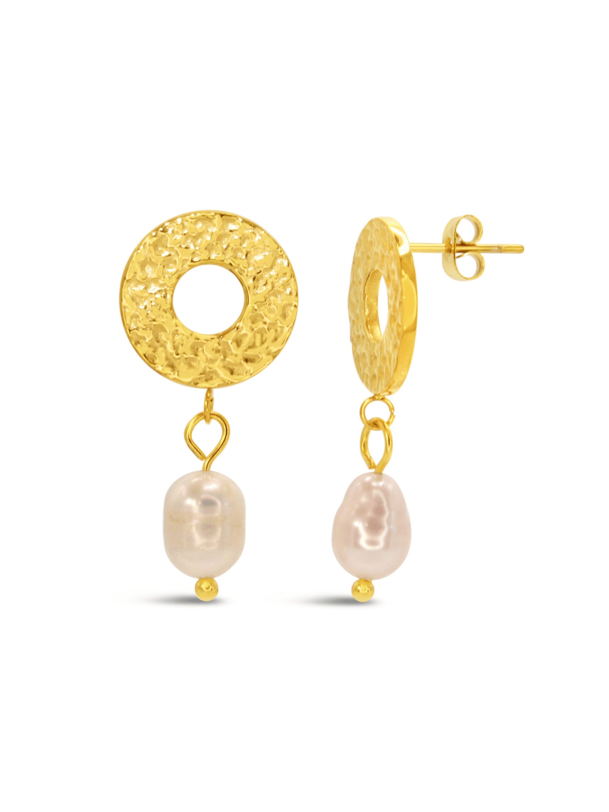 ARS-ARGENTI Ohrringe 'JINGLE JANGLES' in Gold: Vorderseite