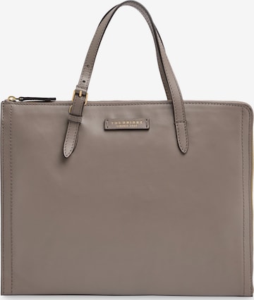 The Bridge Shoulder bag in Grey: front