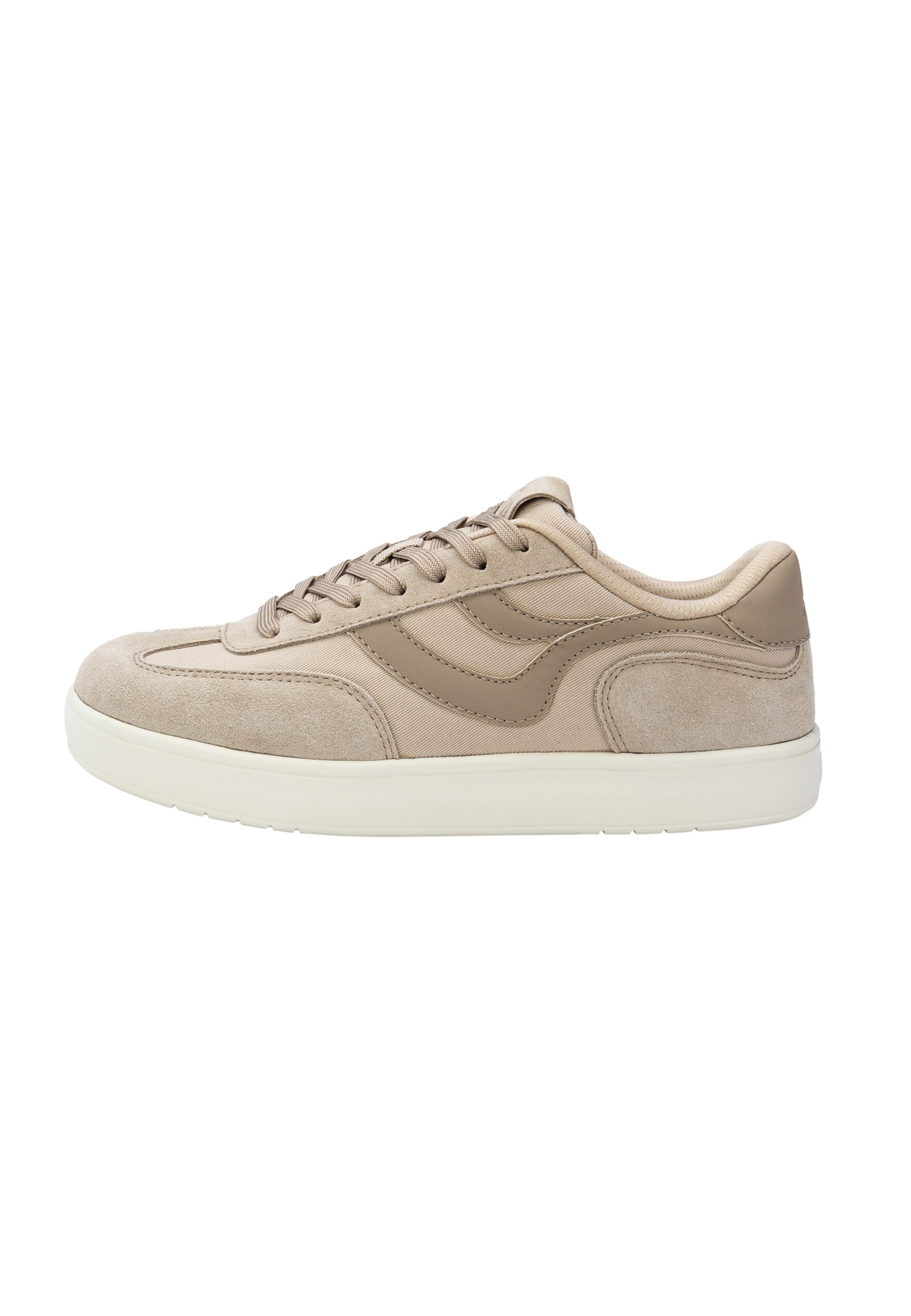 Chaussure à lacets LLOYD en beige : devant