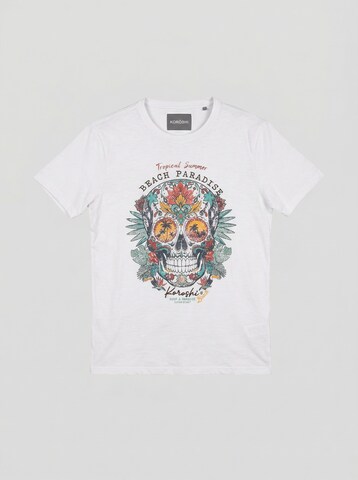 Maglietta di KOROSHI in bianco: frontale