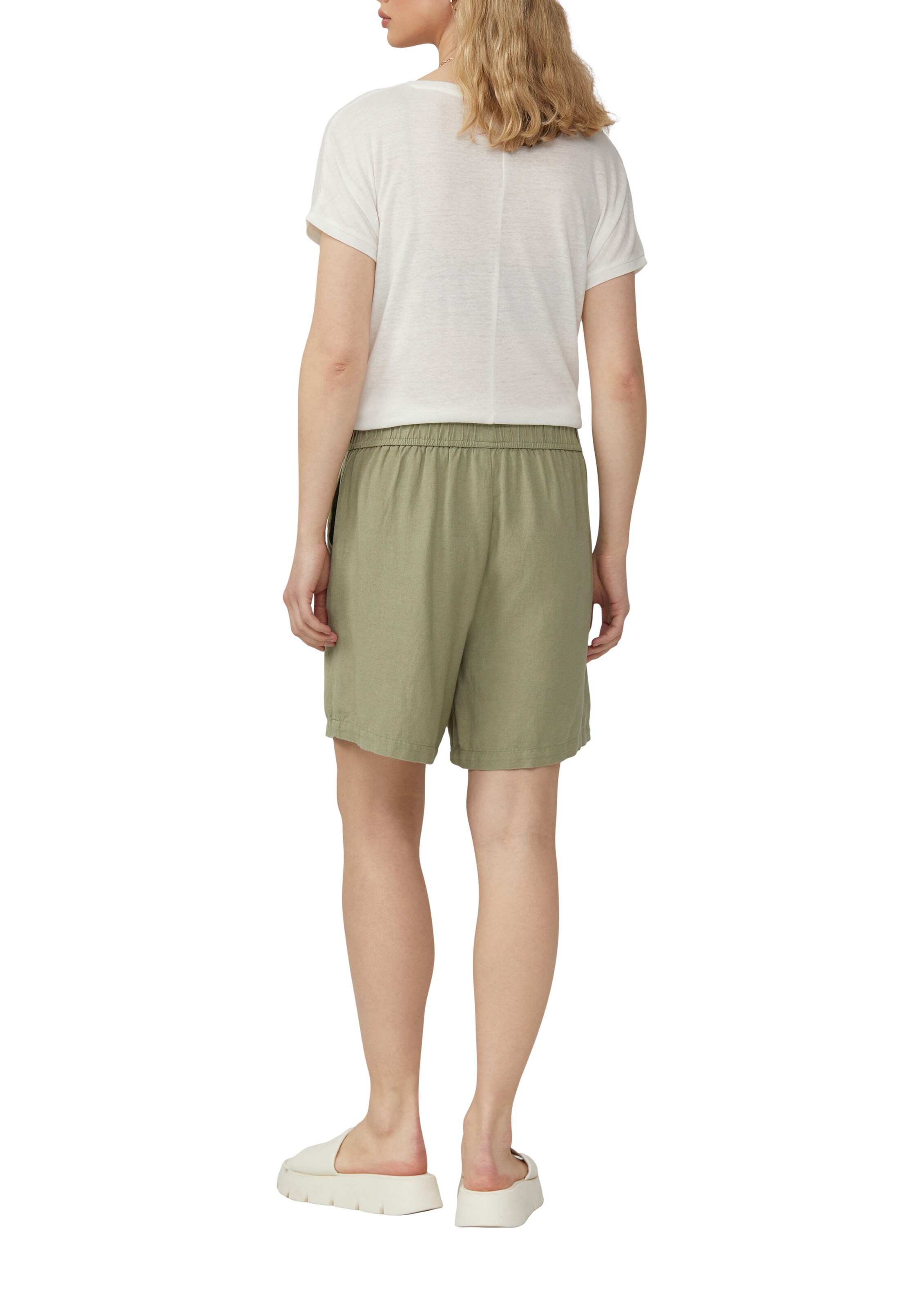 QS Loose fit Pants in Green