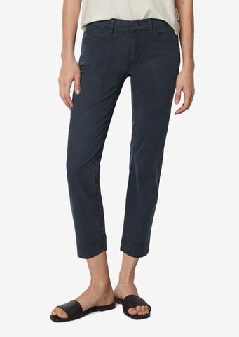 Marc O'Polo Slim fit Pants in Blue: front