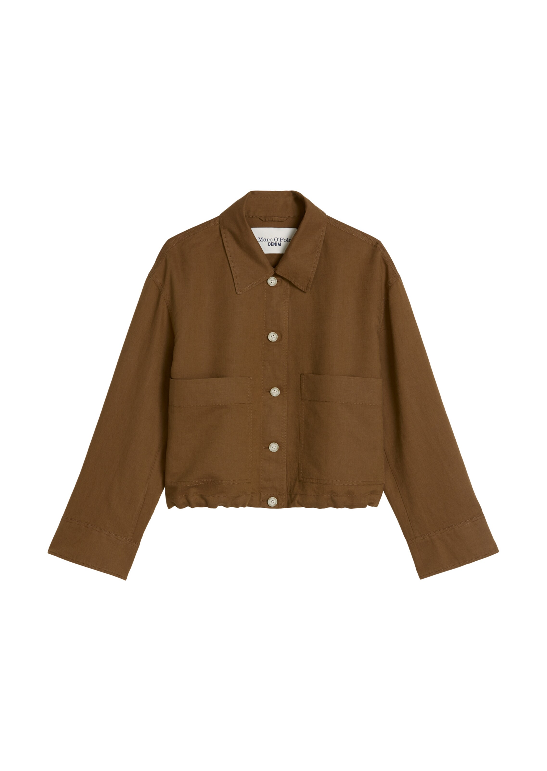 Marc O'Polo DENIM Between-season jacket in Brown: front