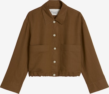 Veste mi-saison Marc O'Polo DENIM en marron : devant