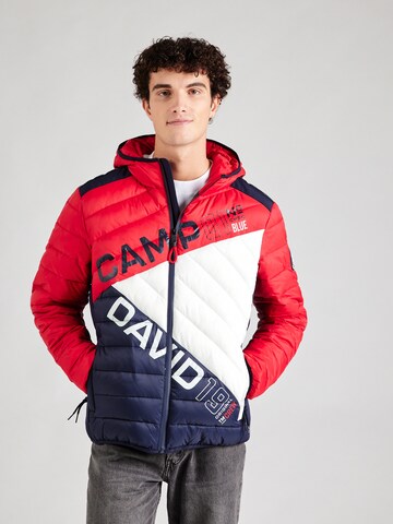 CAMP DAVID Jacke in Rot: Vorderseite