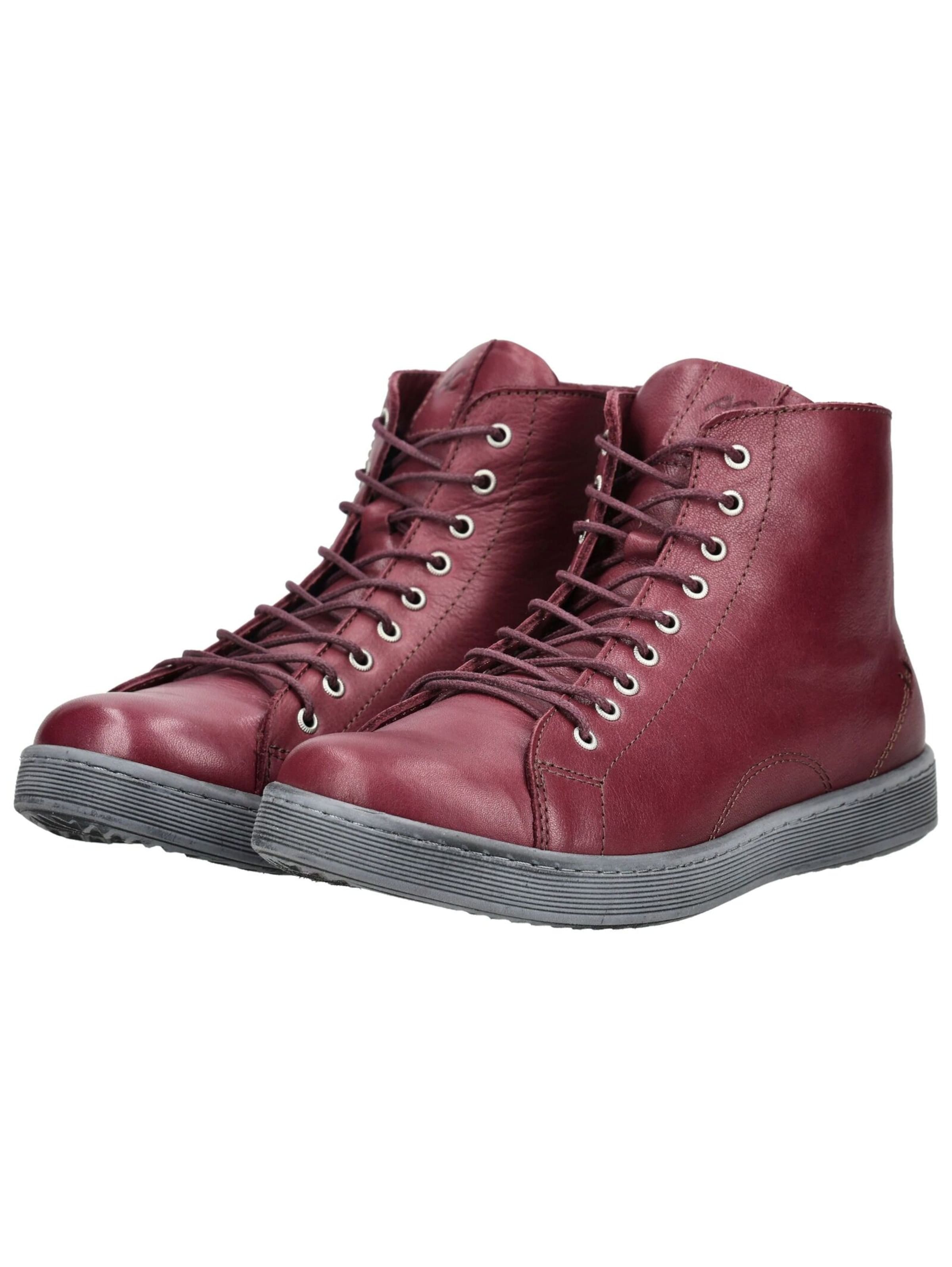 ANDREA CONTI Lace-up bootie in Red