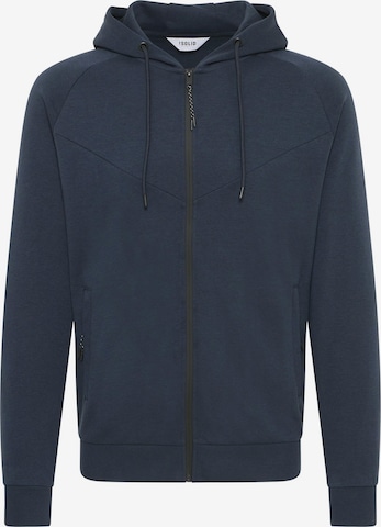 !Solid Sweatjacke 'Gelbert' in Blau: Vorderseite
