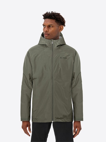VAUDE Outdoorjas 'Morkon Wool' in Groen: voorkant
