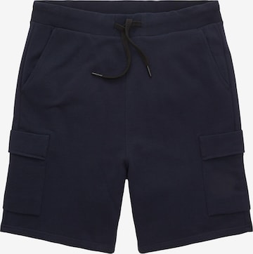 TOM TAILOR DENIM Shorts in Blau: predná strana