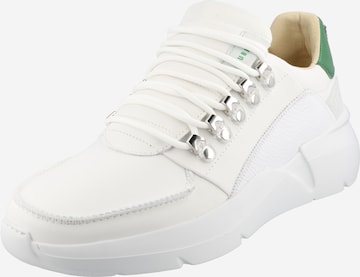 Nubikk - Zapatillas deportivas bajas 'Roque Roman' en blanco: frente