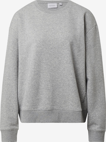 COMMA Sweatshirt in Grey: front