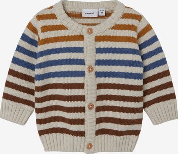 Cardigan 'SURUM' NAME IT en beige : devant