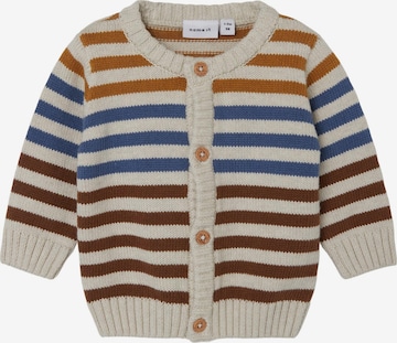 Cardigan 'SURUM' NAME IT en beige : devant