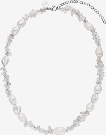 PURELEI Kette 'Crystal Wave' in Weiß: Vorderseite