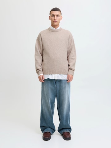 JACK & JONES - Jersey 'JJESoho Ollie' en beige