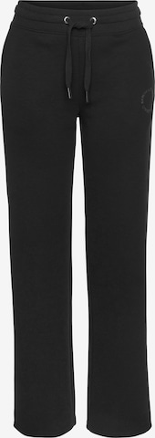 BENCH Loose fit Pants in Black: front