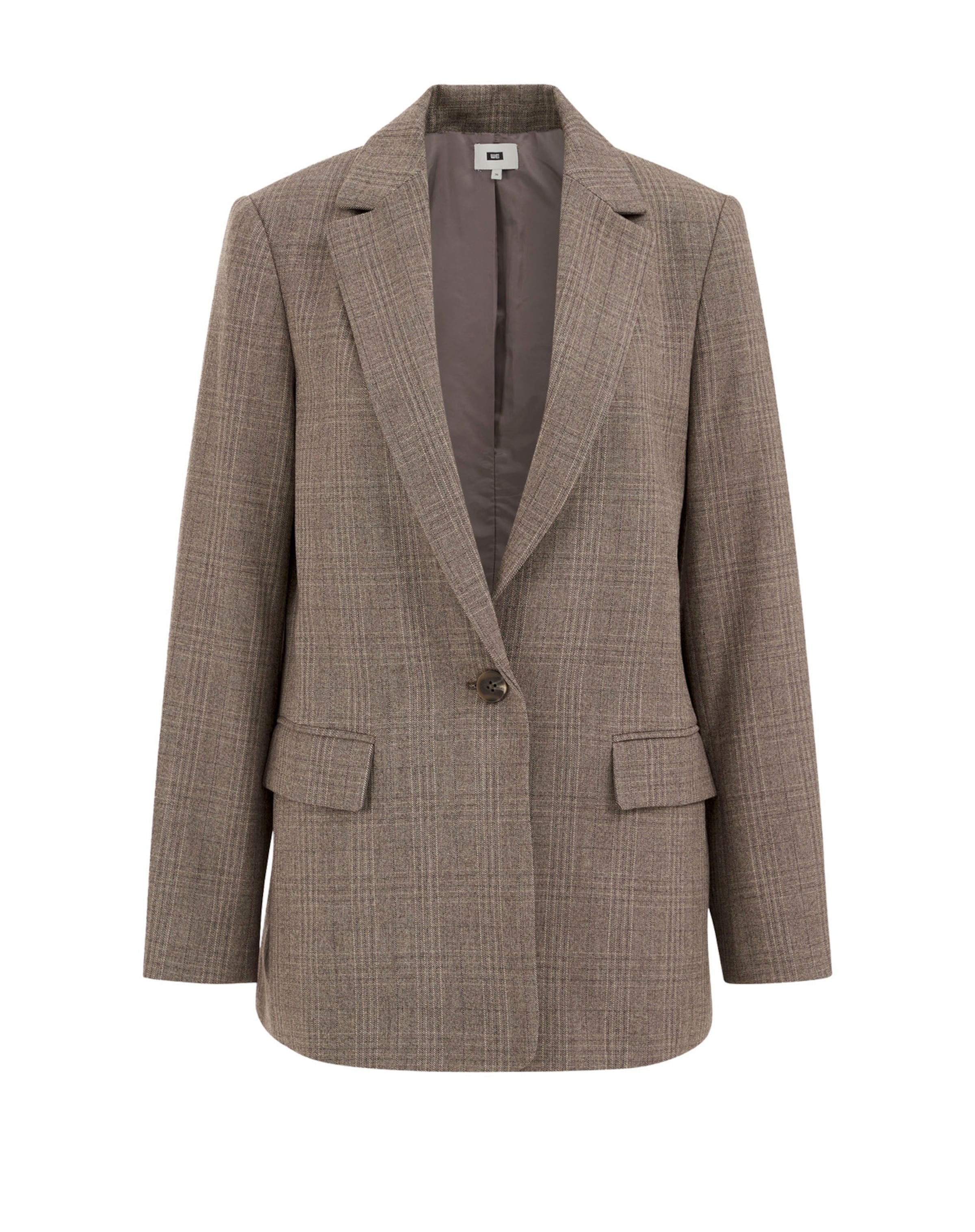 WE Fashion - Blazer en marrón: frente