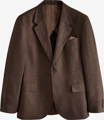 Coupe slim Veste de costume Next en marron : devant