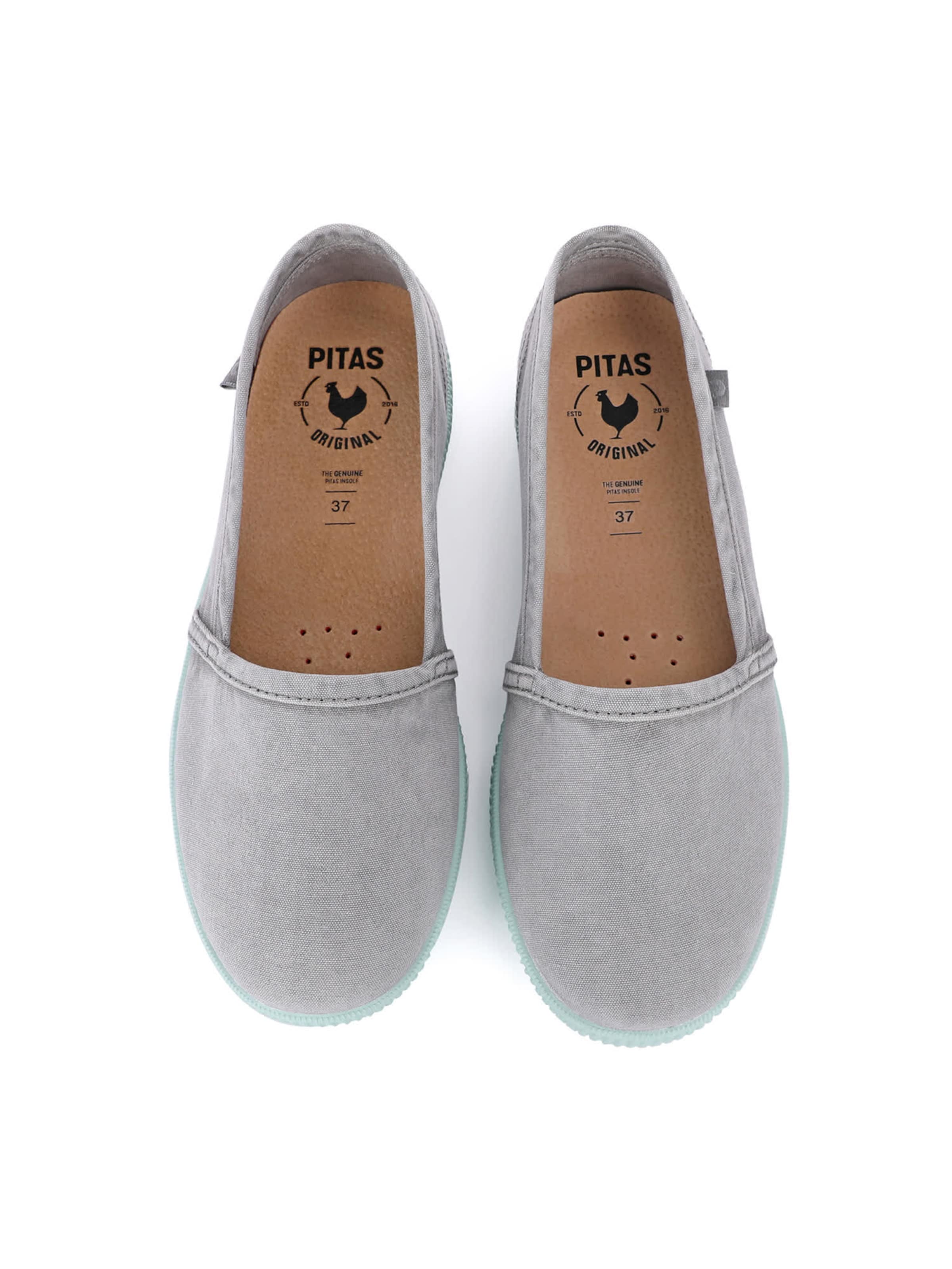 Walk In Pitas Espadrilles 'Camping' in Grey: top