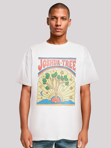 T-Shirt F4NT4STIC en blanc : devant