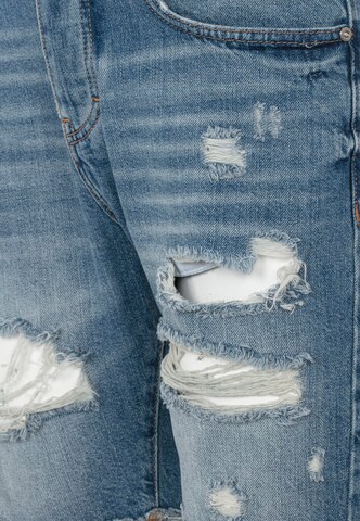 Redbridge Regular Jeans-Shorts 'Hemel Hempstead' in Blau