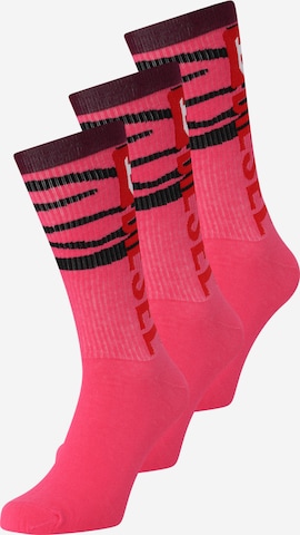 DIESEL Socks 'RAY' in Pink: front