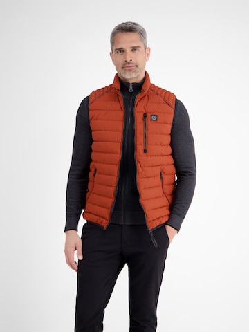 Gilet LERROS en rouge : devant