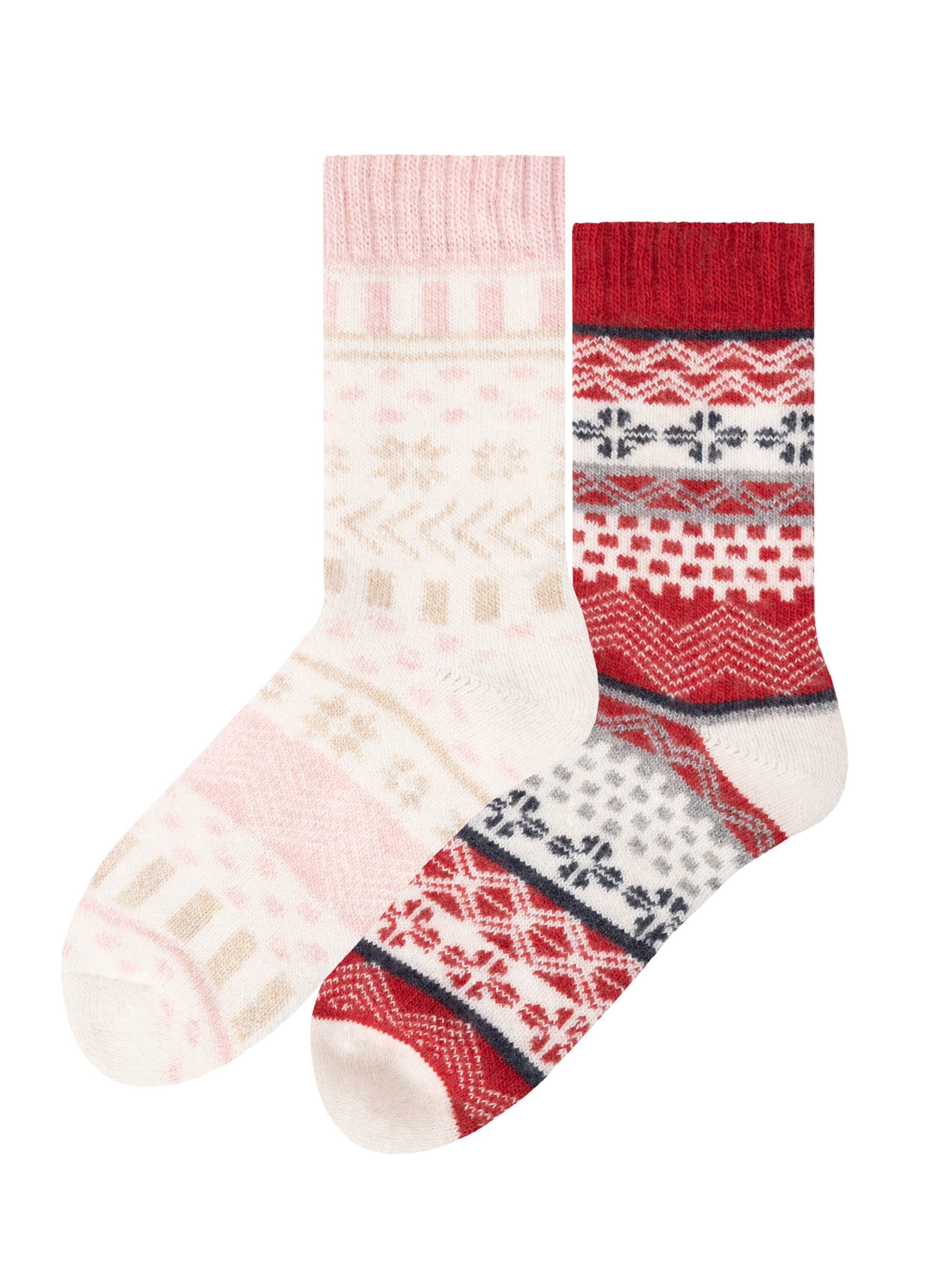 Occulto Socks 'Lumi' in Red