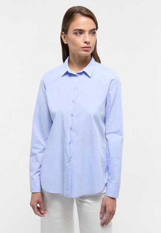 ETERNA Blouse in Blauw: voorkant