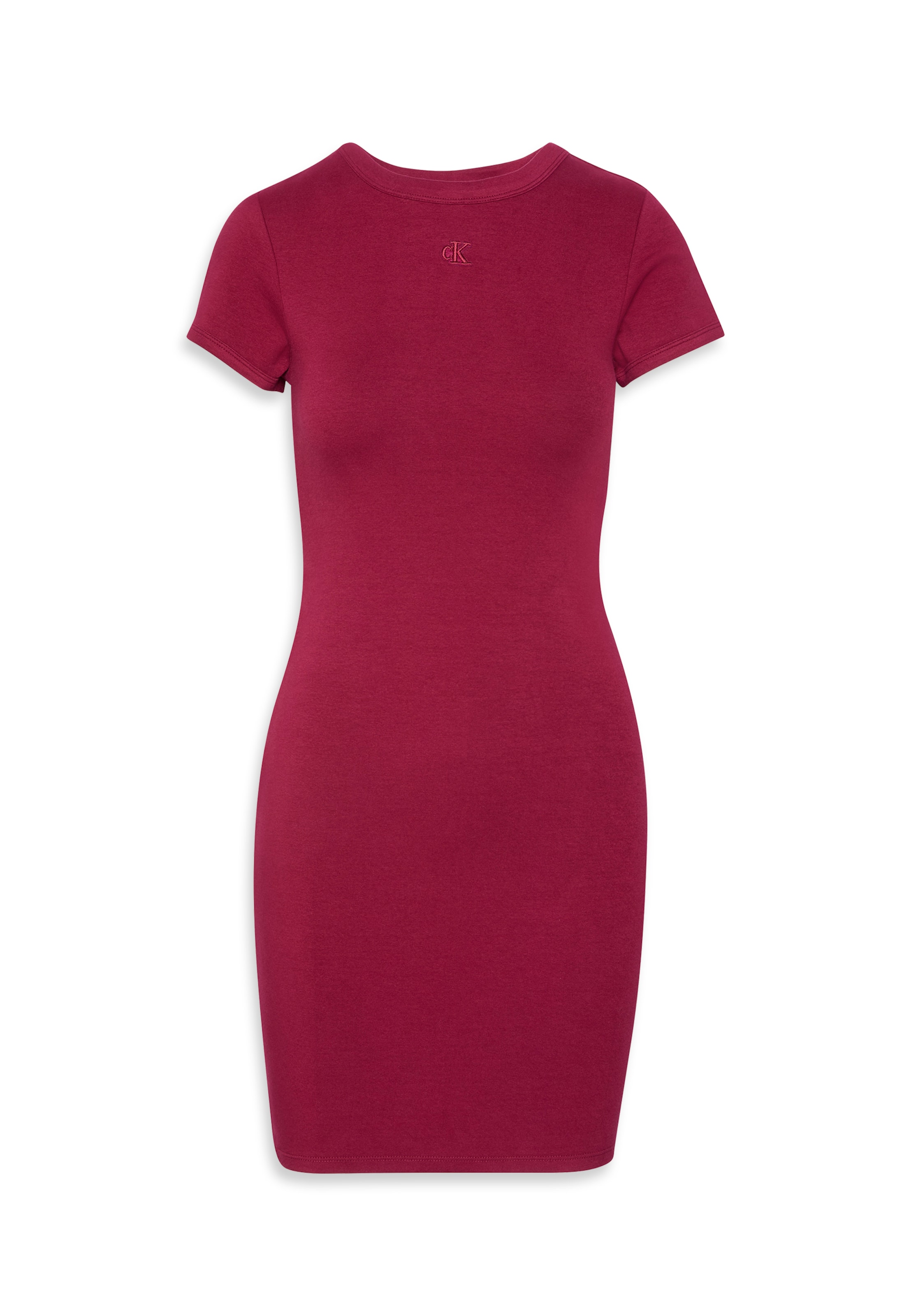 Robe Calvin Klein Jeans en rouge : devant