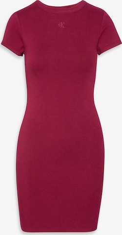 Robe Calvin Klein Jeans en rouge : devant