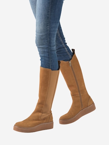Boots ILSE JACOBSEN en marron : devant